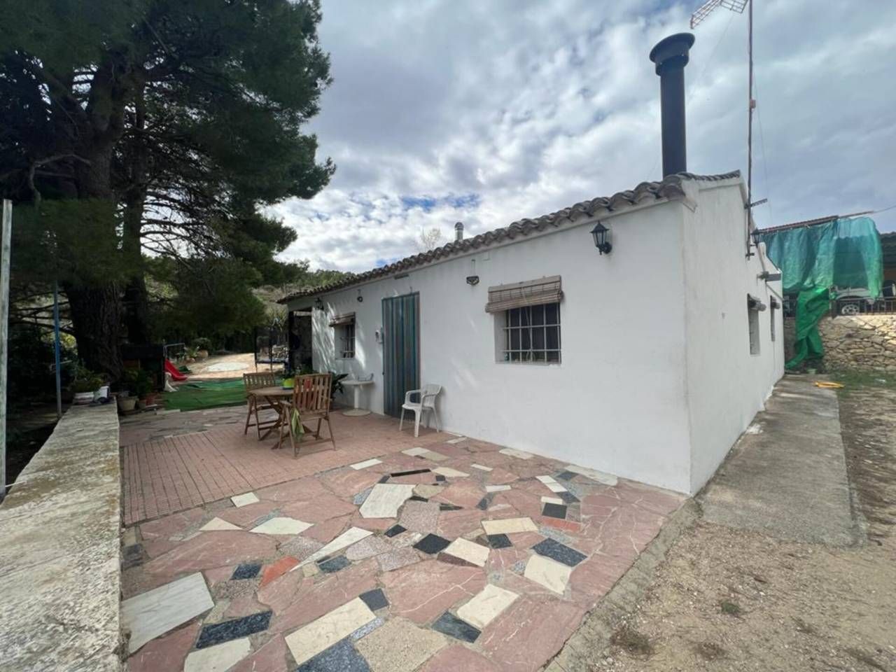 Exterior view of House or chalet for sale in Ibi  with Private garden and Terrace