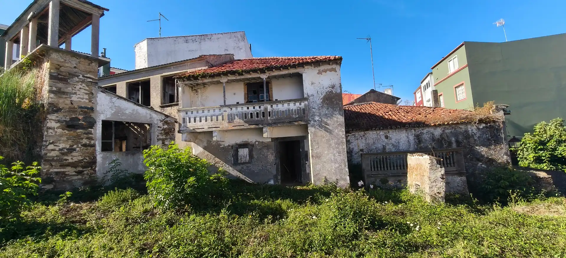 Vista exterior de Finca rústica en venda en Cedeira amb Jardí privat, Terrassa i Traster