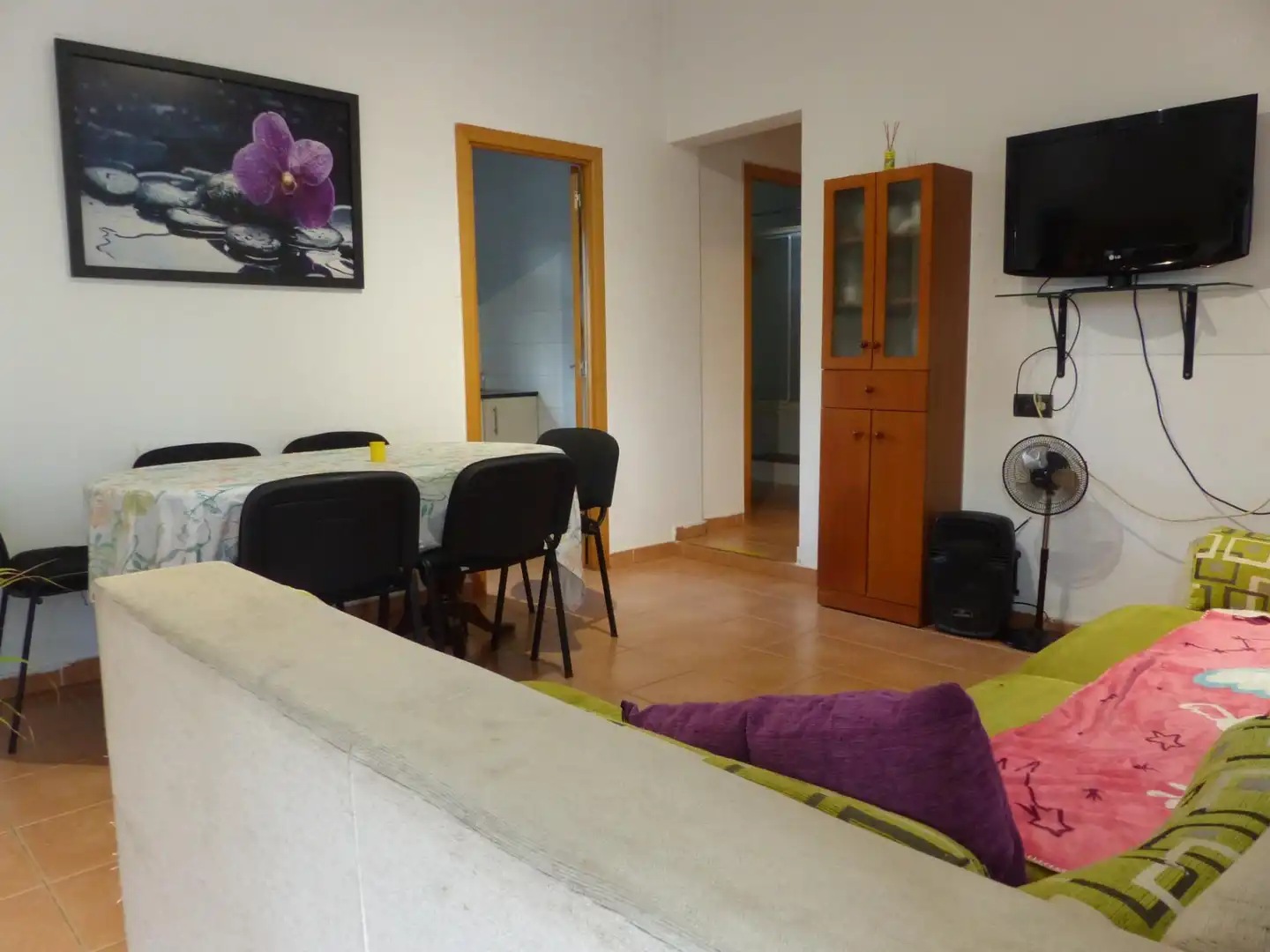 Sala d'estar de Finca rústica en venda en Les Borges del Camp amb Jardí privat, Traster i Piscina