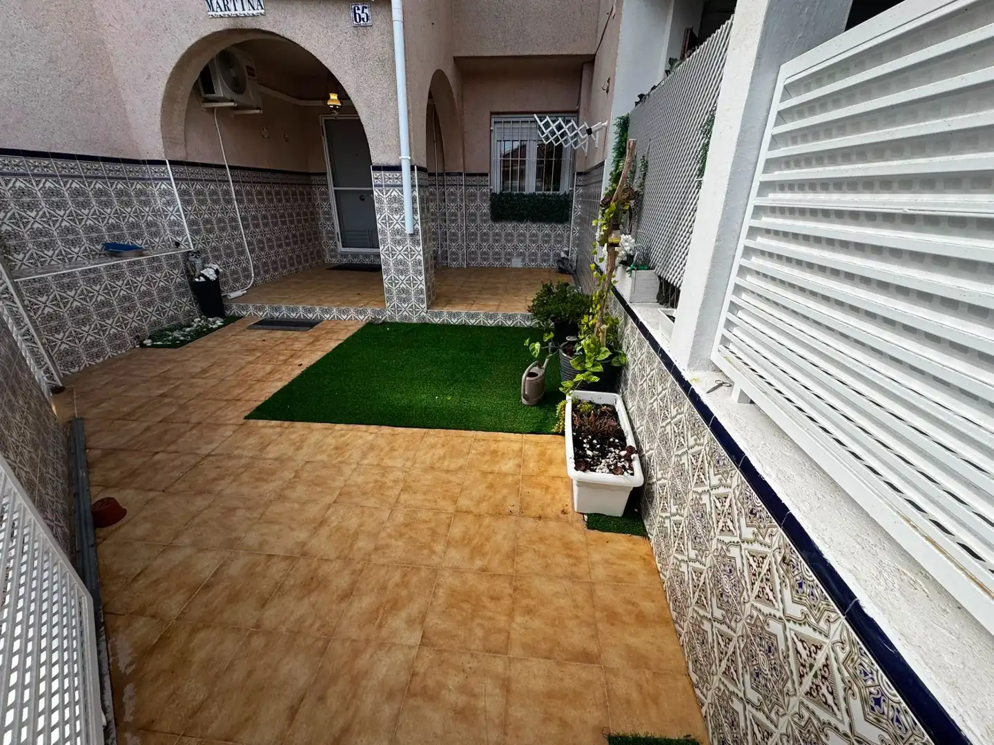 Terrace of Duplexes for sale in San Pedro del Pinatar  with Air Conditioner, Private garden and Storage room