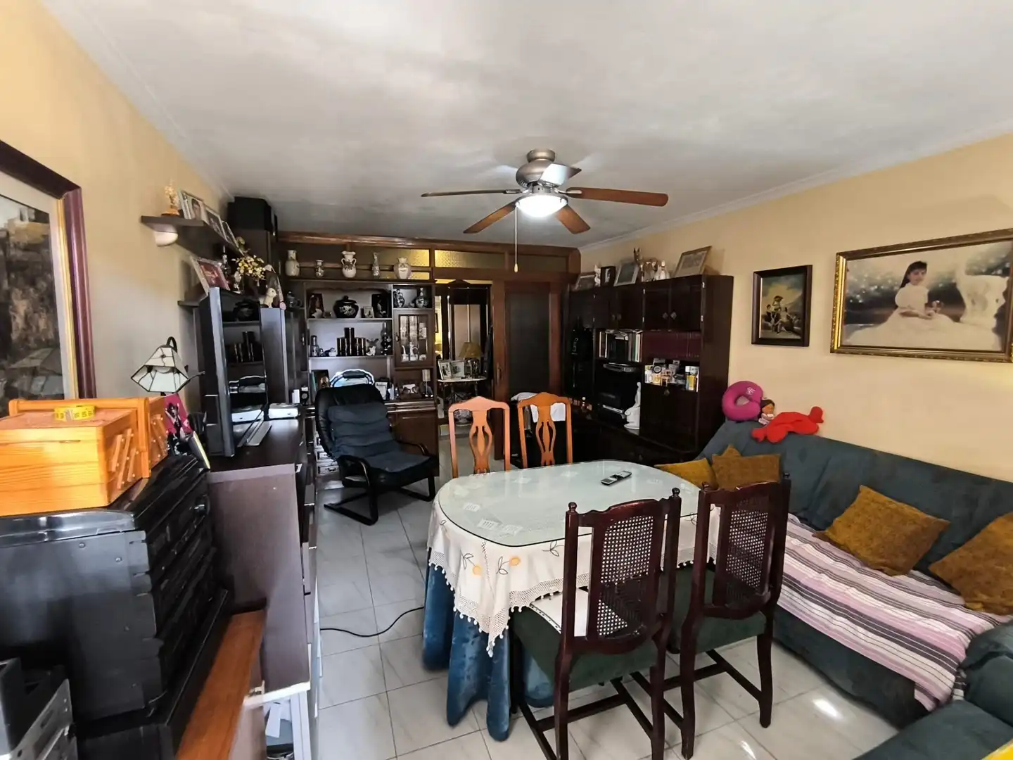 Sala de estar de Piso en venta en Benalmádena con Aire acondicionado y Terraza