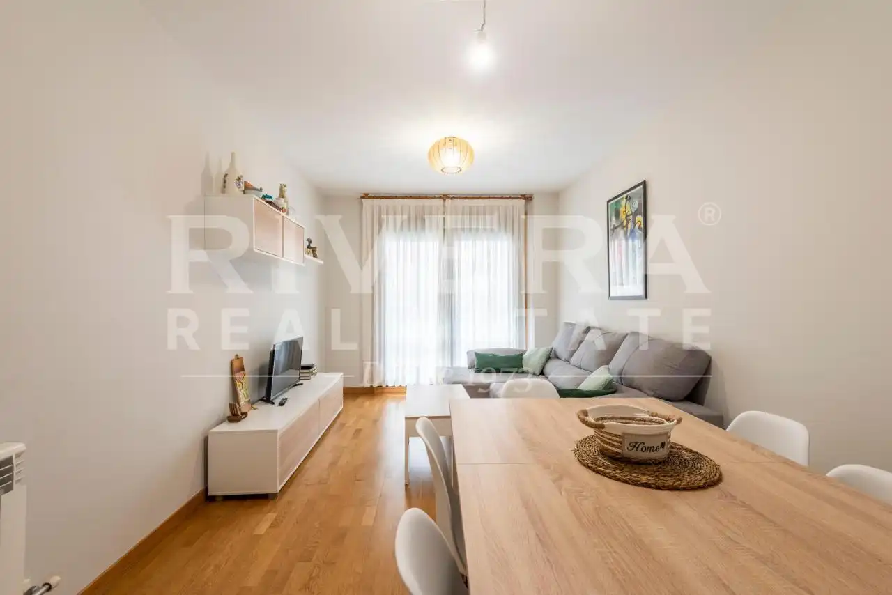 Sala d'estar de Pis en venda en Sanxenxo amb Calefacció
