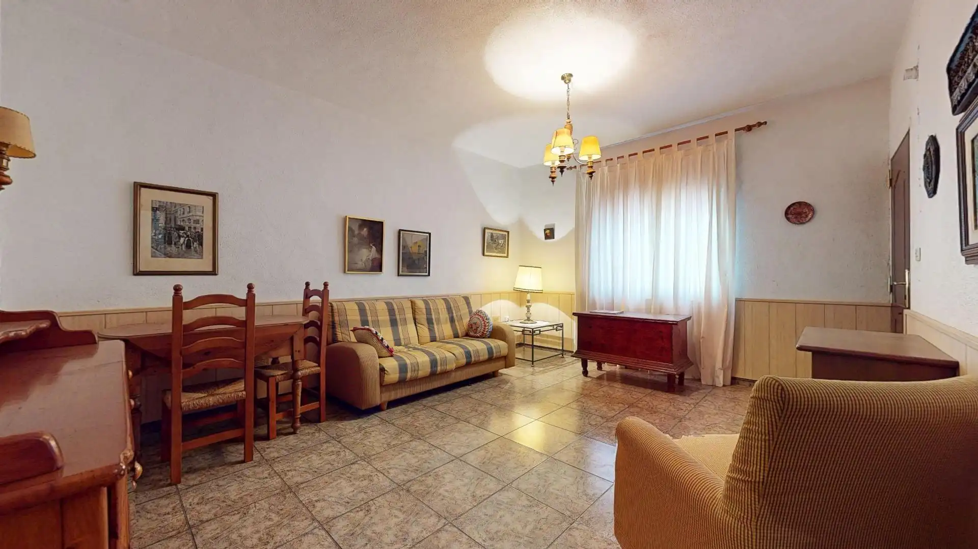 Sala d'estar de Casa o xalet en venda en Pilar de la Horadada amb Jardí privat