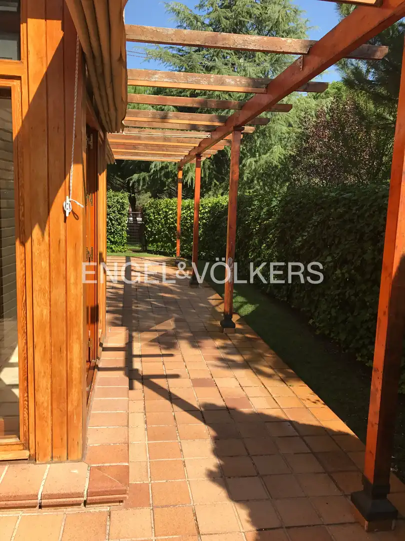 Terrace of Apartments for rent in Madrid  with Air Conditioner, Heating and Private garden