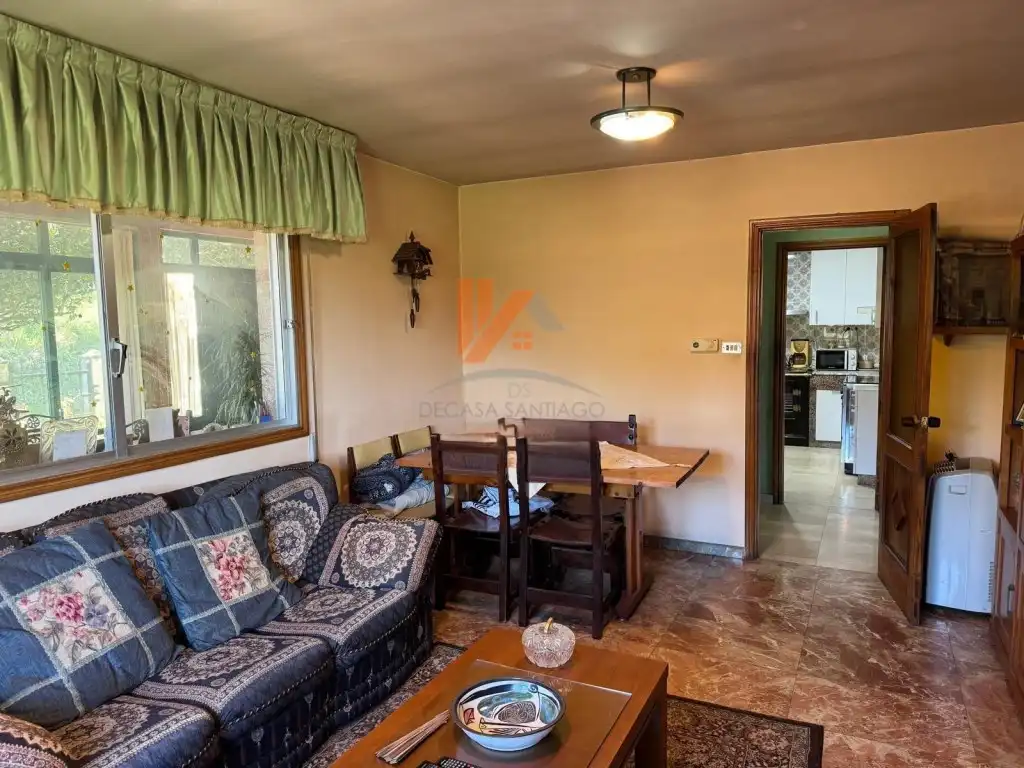Sala de estar de Casa o chalet en venta en A Estrada  con Jardín privado, Horno y Balcón