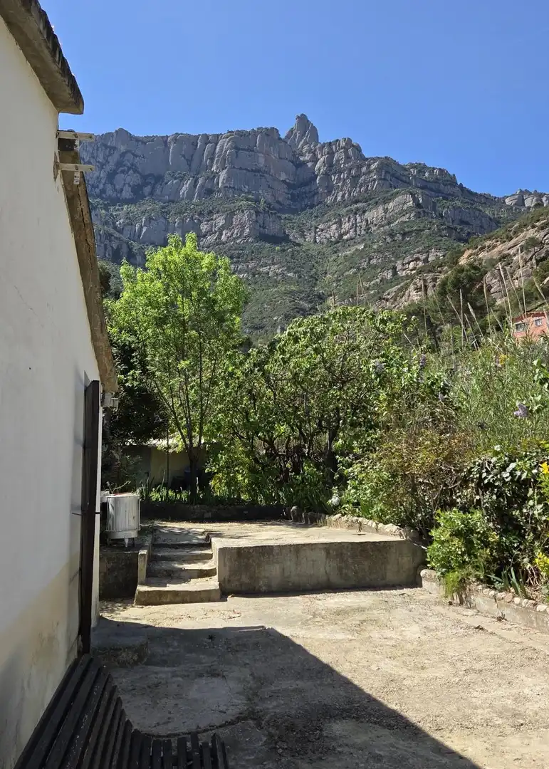 Vista exterior de Casa o chalet en venta en Monistrol de Montserrat con Jardín privado y Terraza