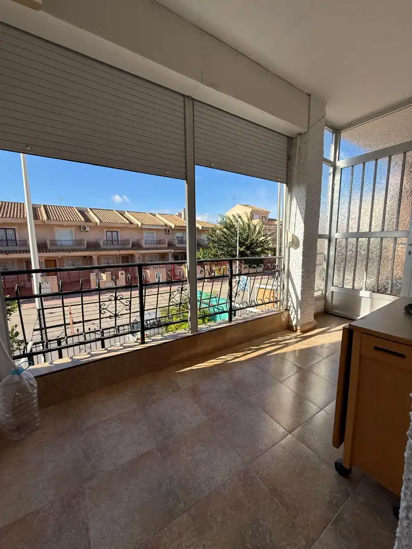Außenansicht von Wohnungen zum Verkauf in San Pedro del Pinatar mit Klimaanlage, Möbliert und Balkon