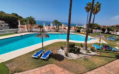 Swimming pool of Single-family semi-detached for sale in Benalmádena  with Air Conditioner and Terrace