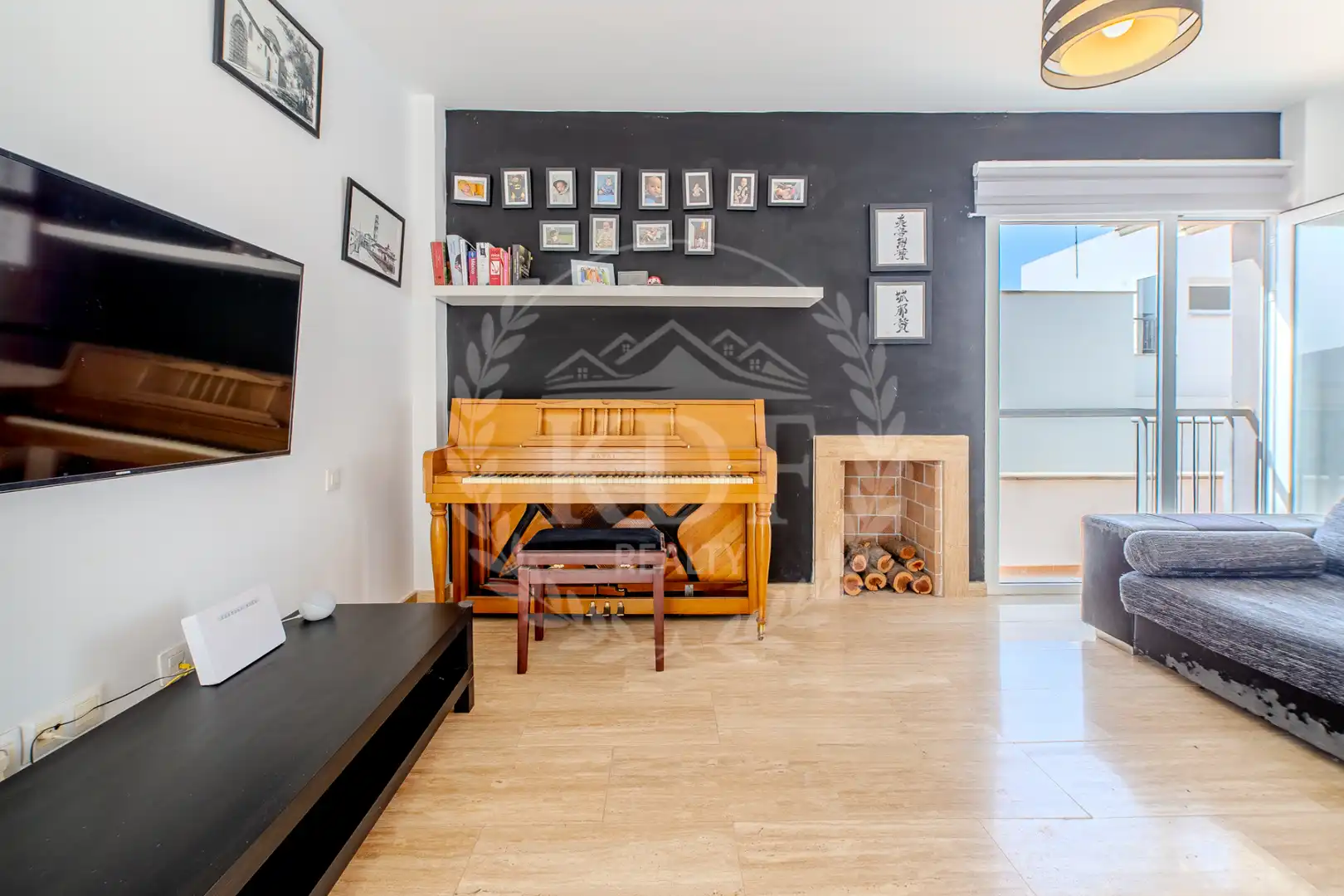 Sala de estar de Casa o chalet en venta en Arona con Aire acondicionado, Jardín privado y Parquet