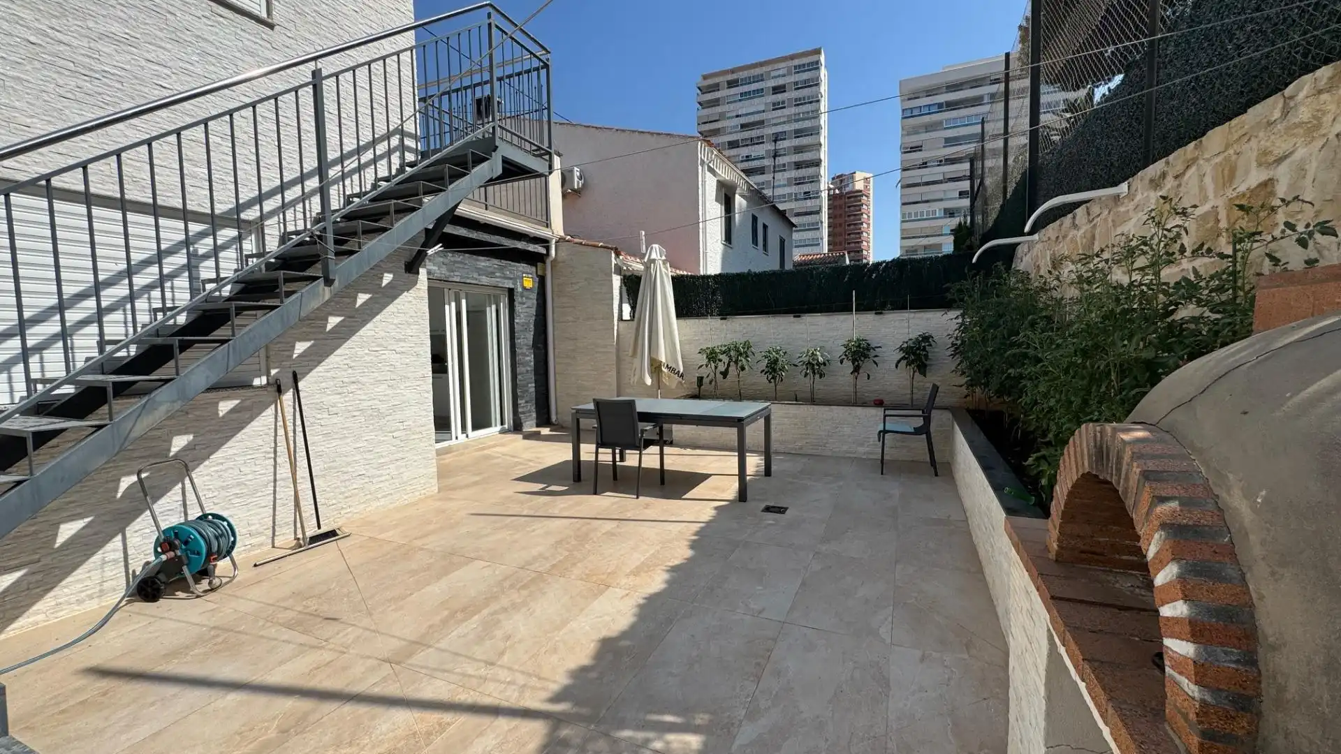 Terrace of Detached homes for sale in Benidorm  with Air Conditioner, Private garden and Terrace