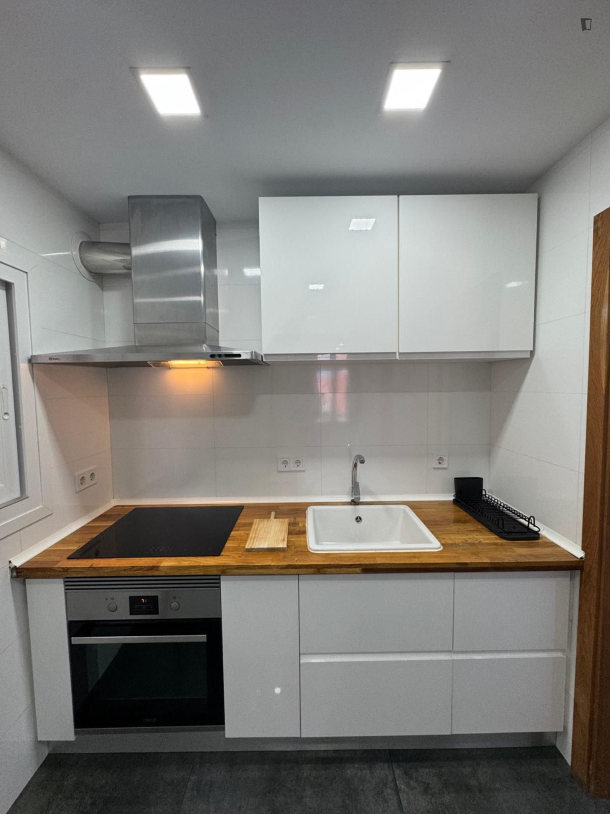 Küche von Wohnungen miete in  Palma de Mallorca mit Klimaanlage, Möbliert und Ofen