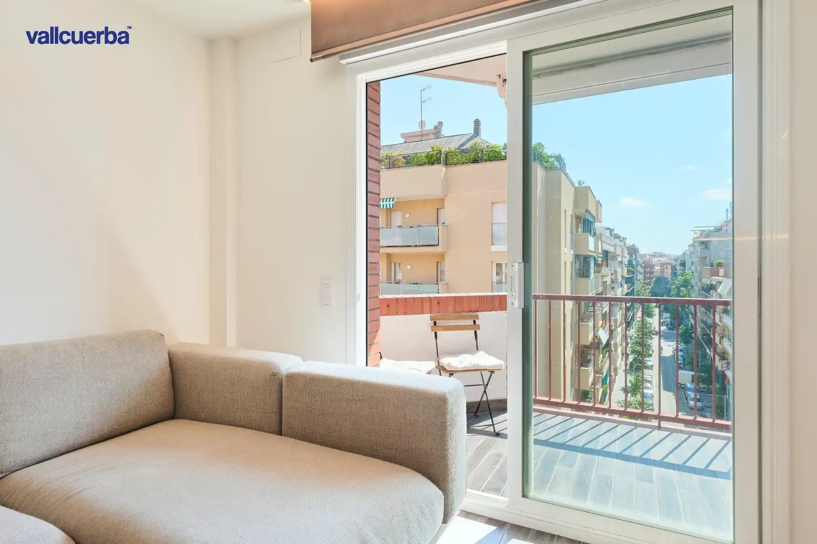 Balcony of Flat for sale in Barcelona  with Air Conditioner, Heating and Balcony