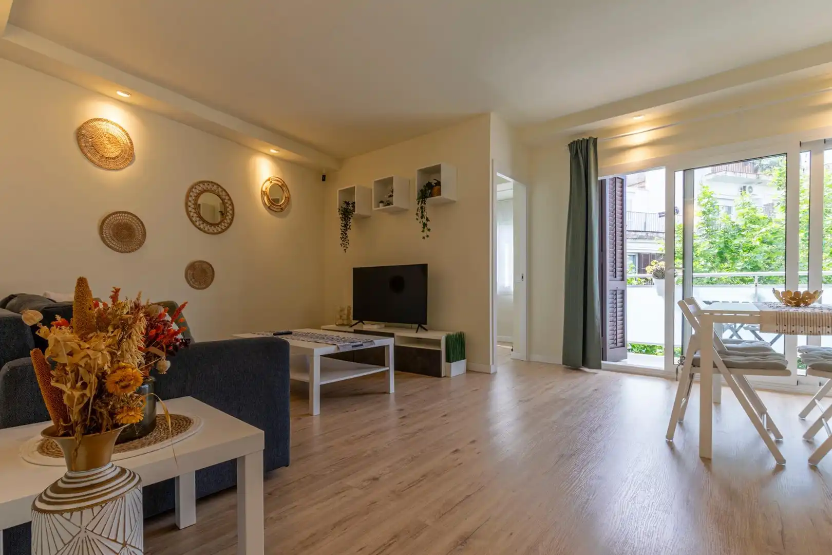 Sala de estar de Piso en venta en Sitges con Aire acondicionado, Calefacción y Trastero