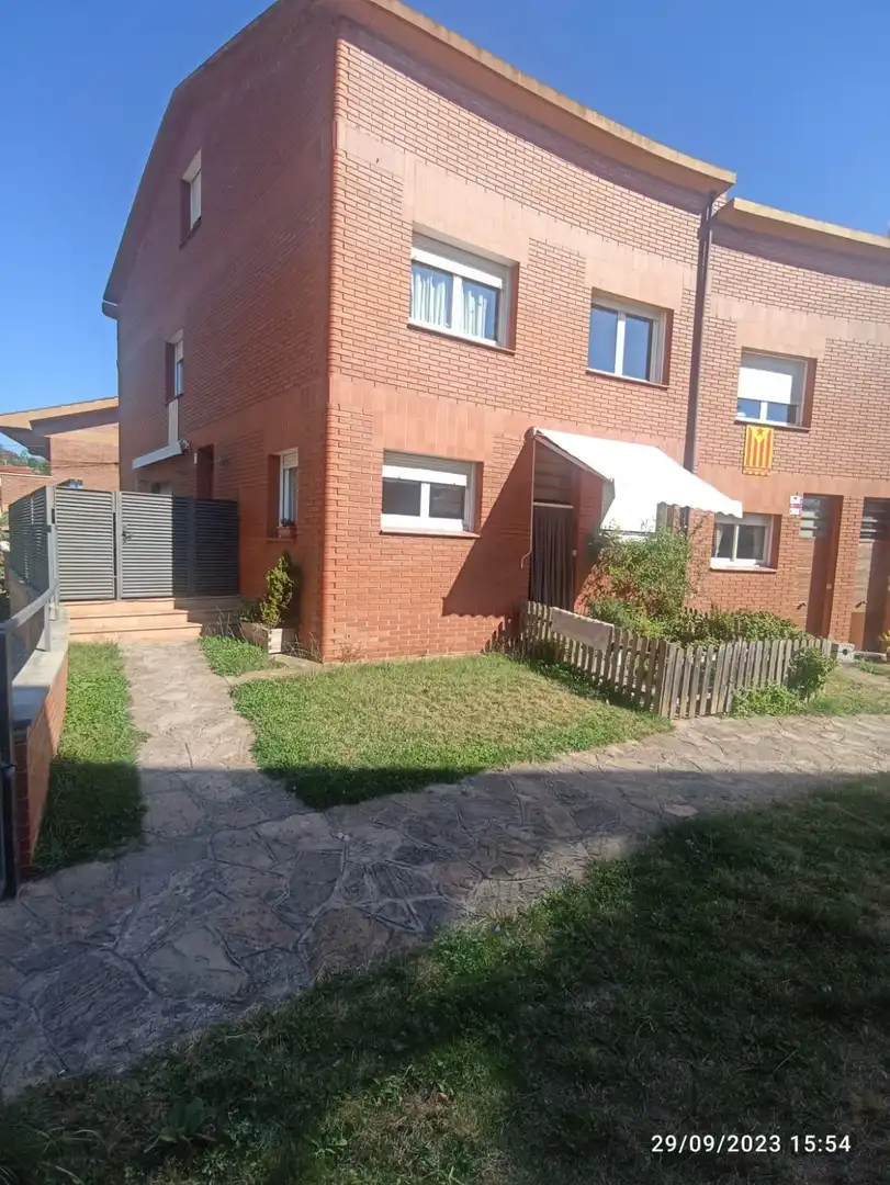 Garden of Houses for sale in Berga  with Private garden, Parquet flooring and Balcony
