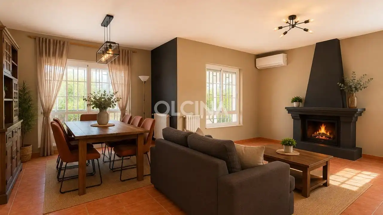 Sala de estar de Casa o chalet en venta en Muro de Alcoy con Aire acondicionado, Calefacción y Terraza