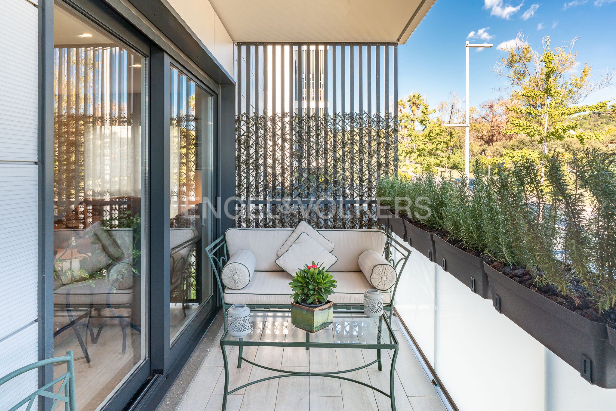 Terrace of Apartment for sale in Sant Andreu de Llavaneres  with Air Conditioner, Heating and Parquet flooring