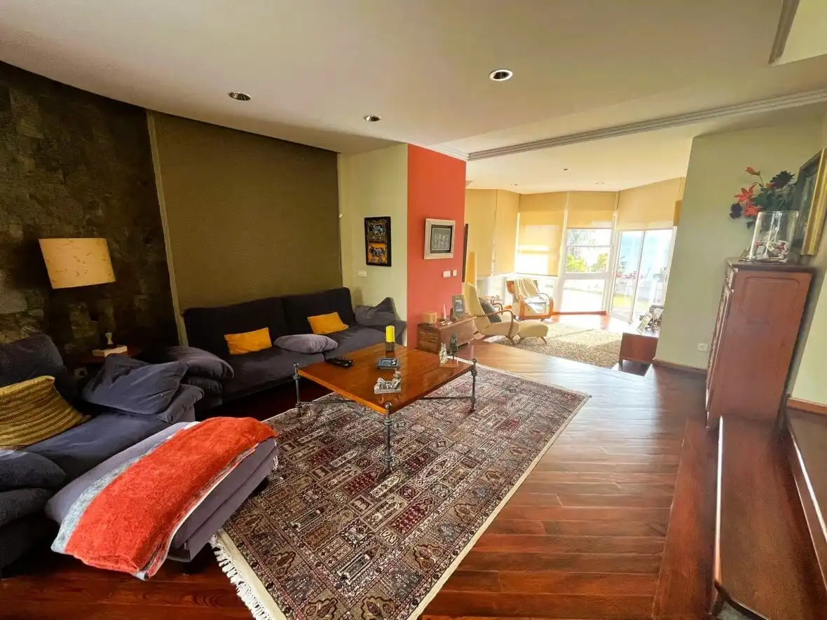 Sala d'estar de Casa o xalet en venda en Tacoronte amb Terrassa