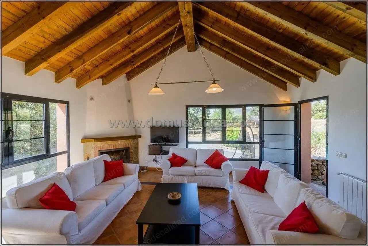 Sala de estar de Casa o chalet en venta en Montecorto con Aire acondicionado y Terraza