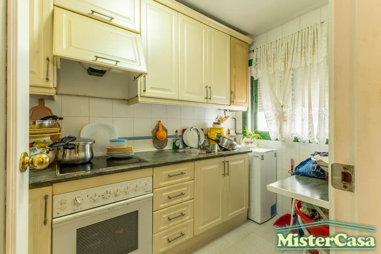 Cocina de Piso en venta en Jerez de la Frontera con Aire acondicionado, Terraza y Trastero