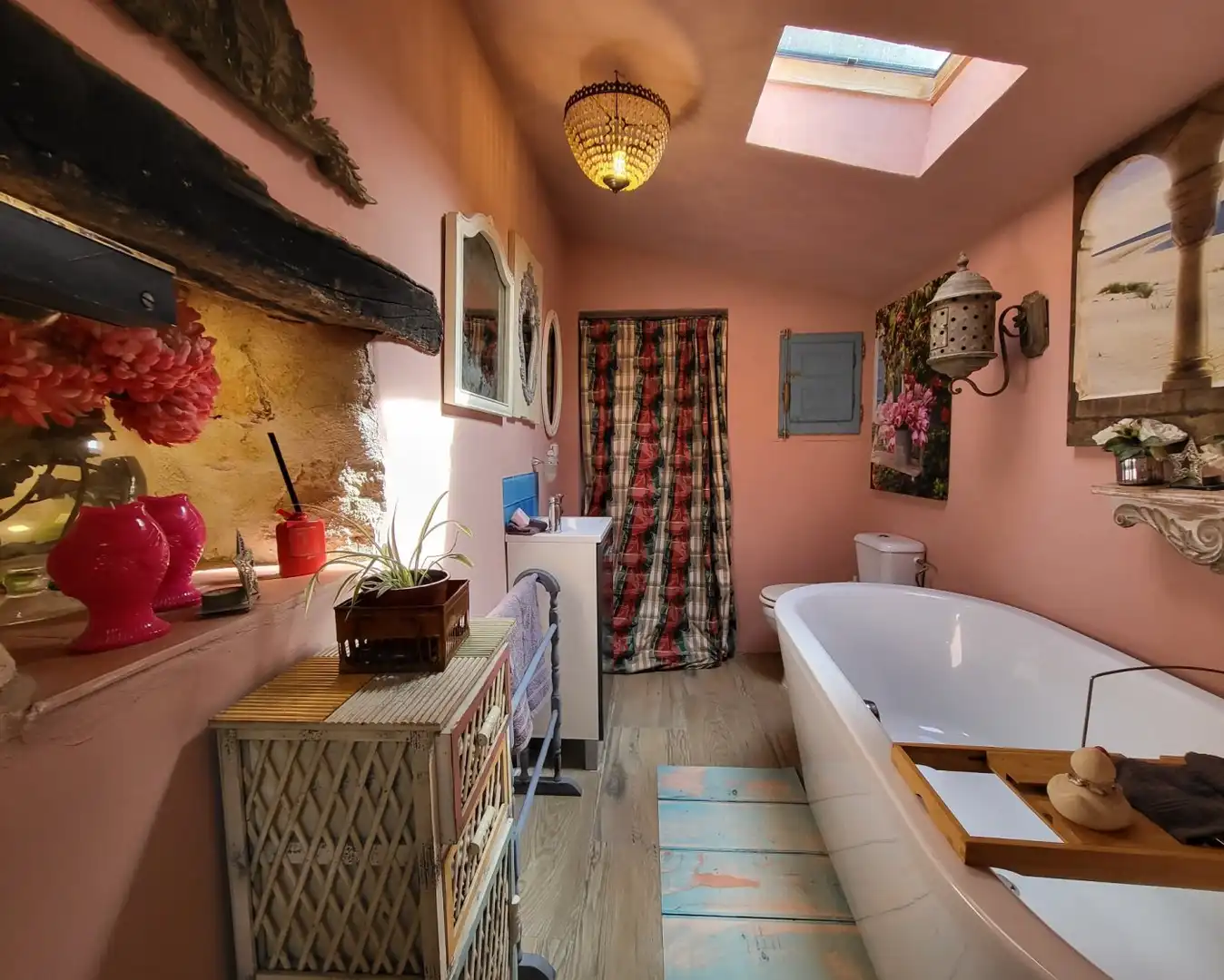 Badezimmer von Country house zum Verkauf in L'Ametlla de Mar  mit Privatgarten, Terrasse und Abstellraum