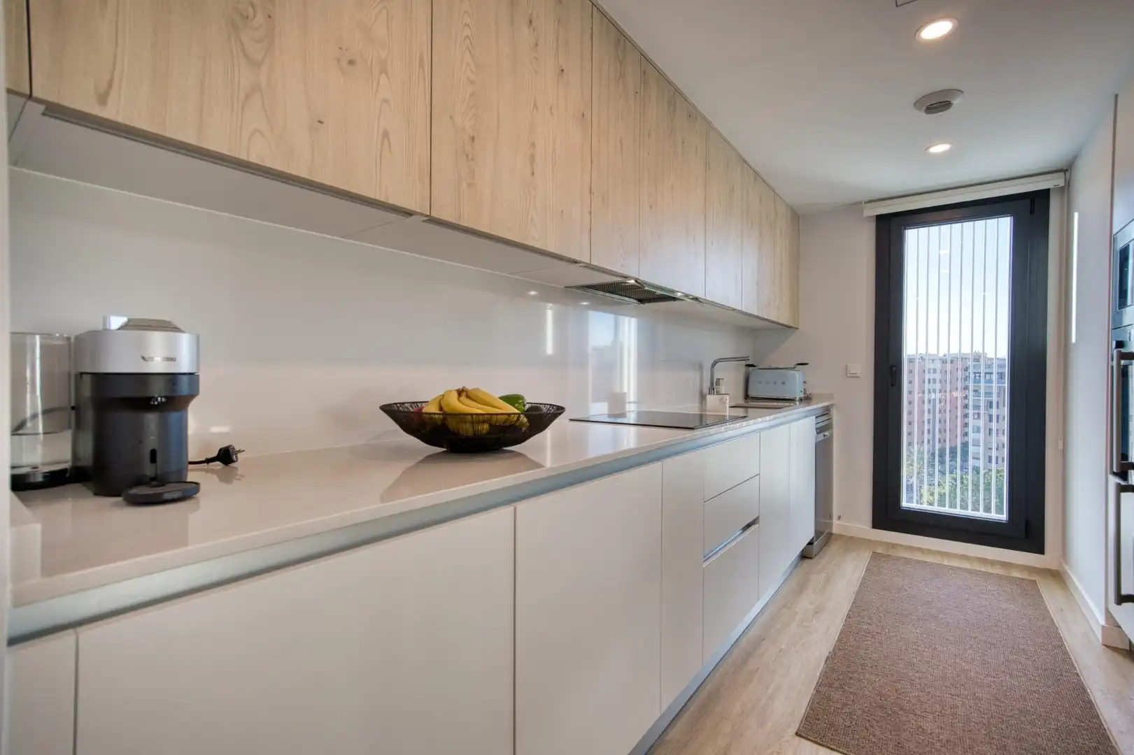 Küche von Wohnung zum Verkauf in Alicante / Alacant mit Klimaanlage, Heizung und Terrasse