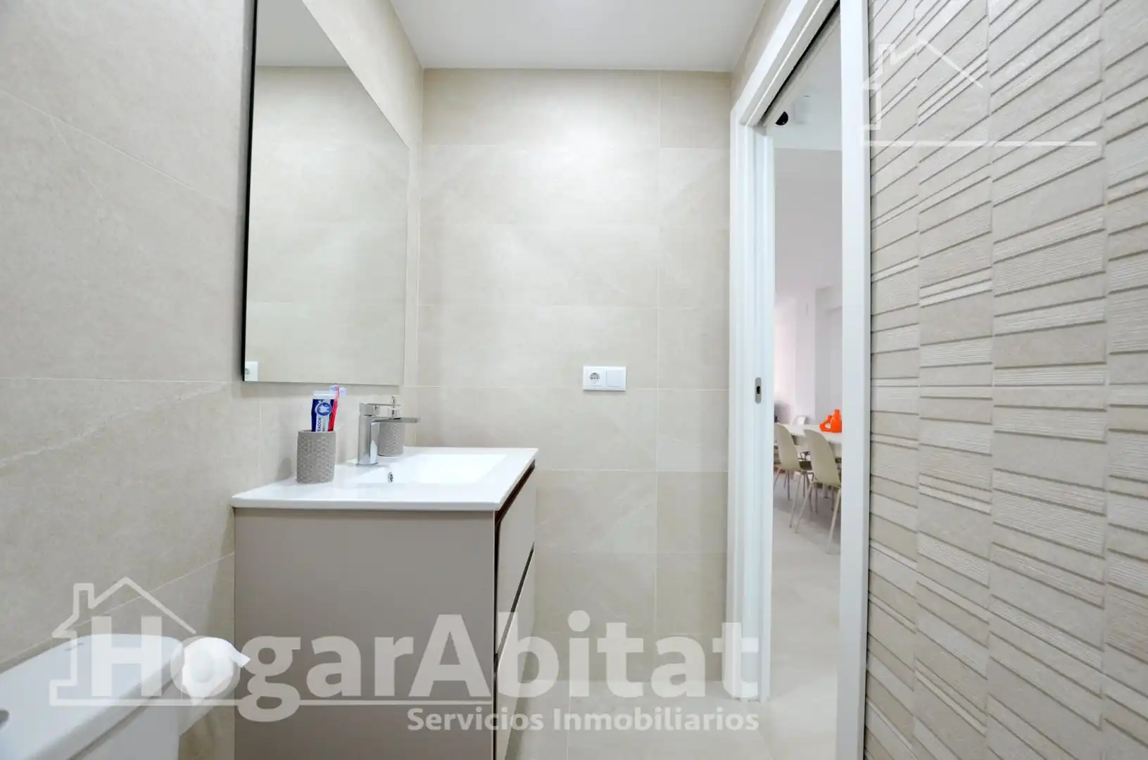 Bathroom of Flat for sale in Cullera  with Air Conditioner, Storage room and Balcony