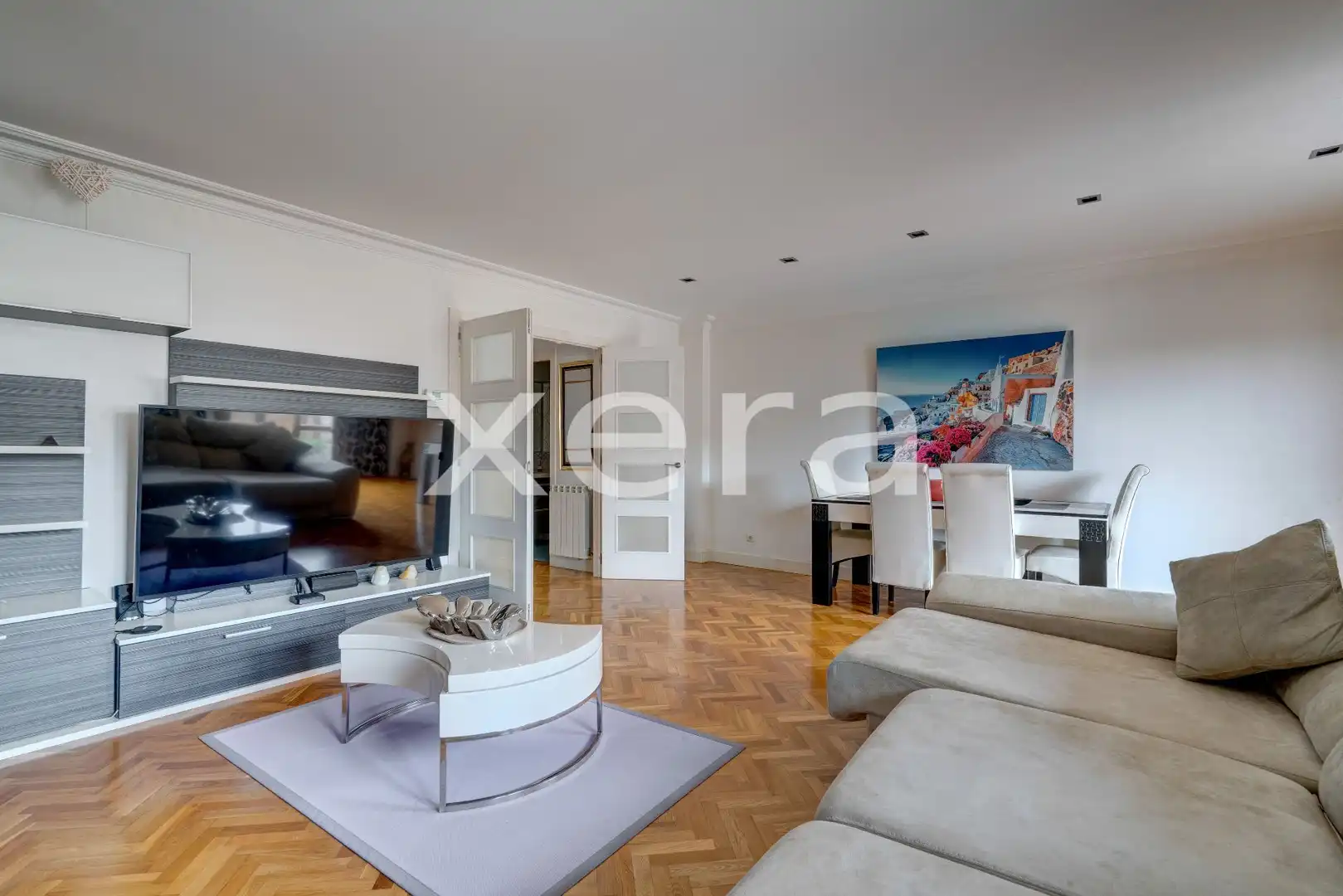 Sala de estar de Casa adosada en venta en Urnieta con Calefacción, Terraza y Trastero