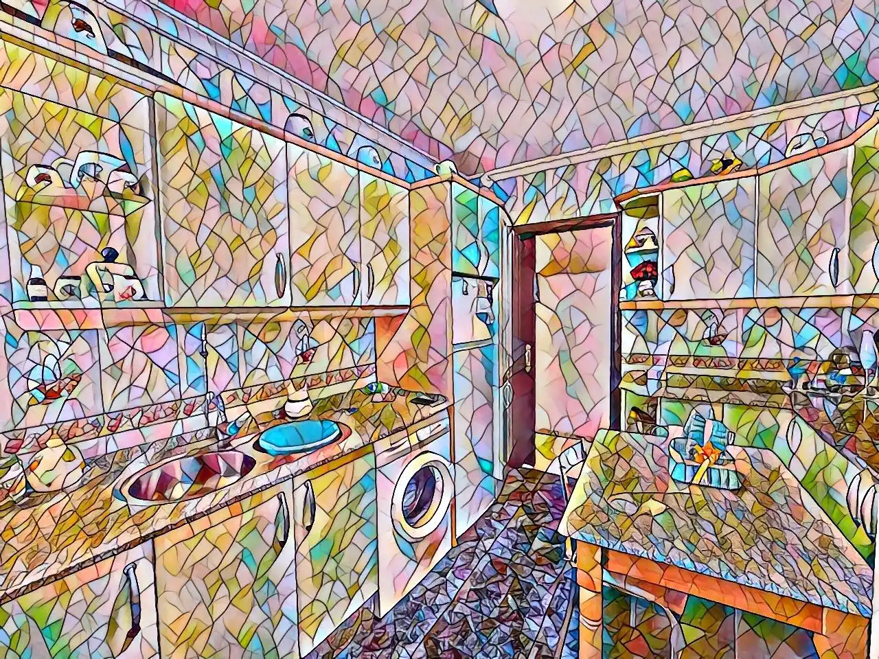 Kitchen of Flat for sale in Cádiz