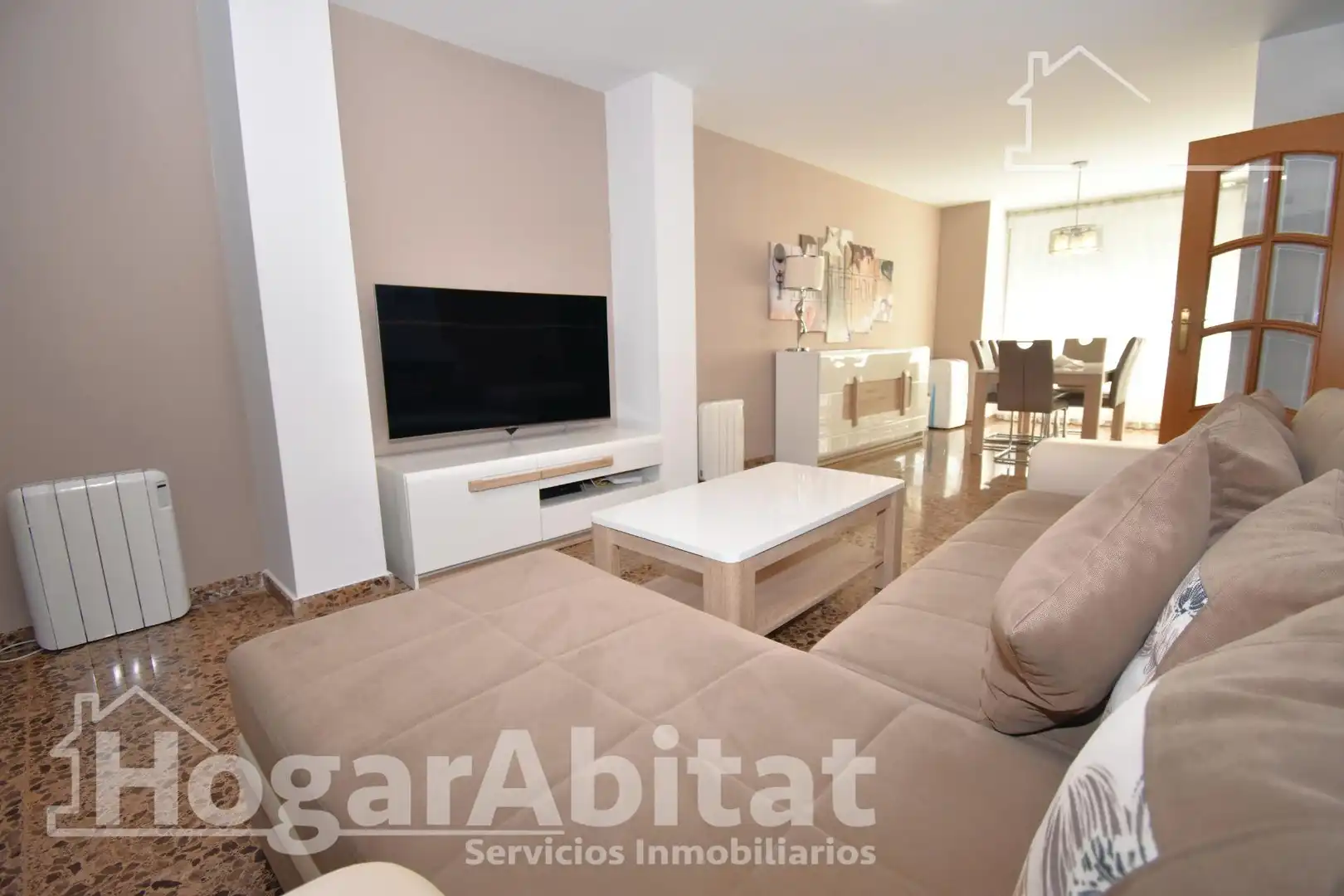 Living room of Attic for sale in Torrent  with Air Conditioner, Heating and Terrace