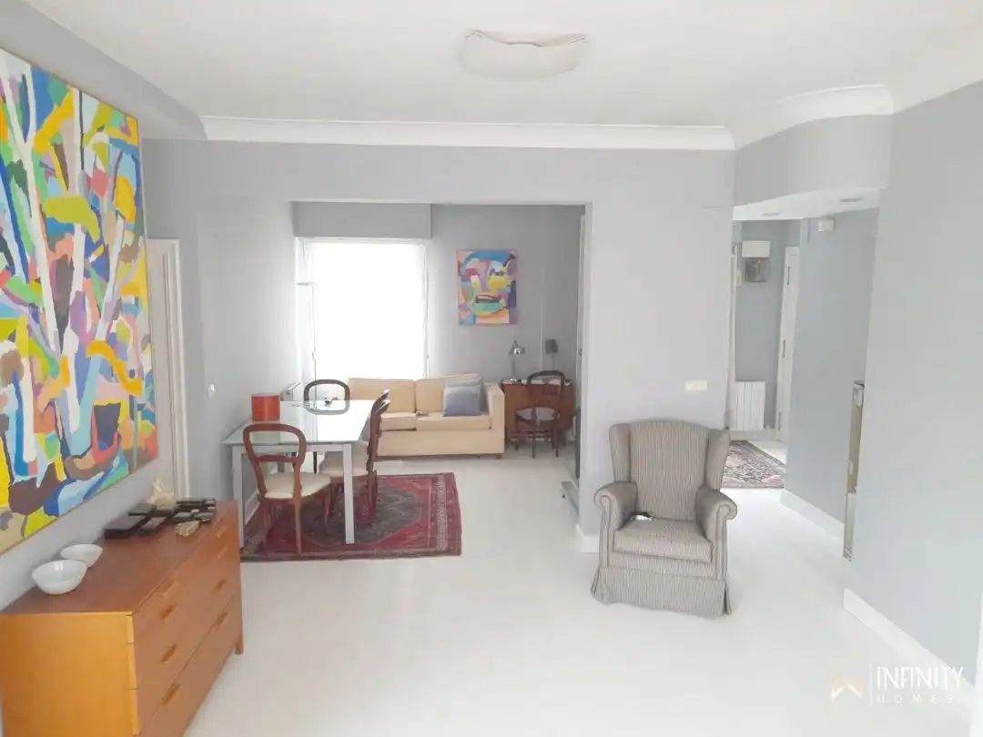 Sala de estar de Piso de alquiler en Bilbao  con Calefacción y Terraza