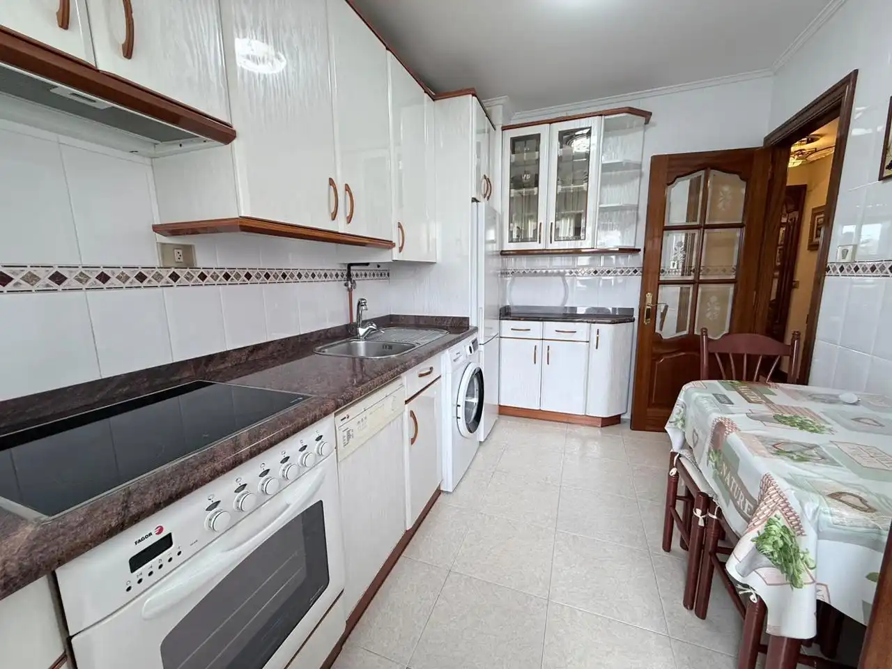 Kitchen of Flat for sale in Castro-Urdiales  with Heating, Terrace and Storage room