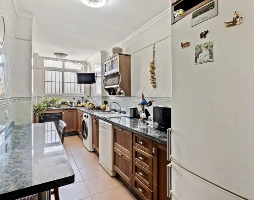 Cocina de Piso en venta en Málaga con Aire acondicionado, Terraza y Amueblado