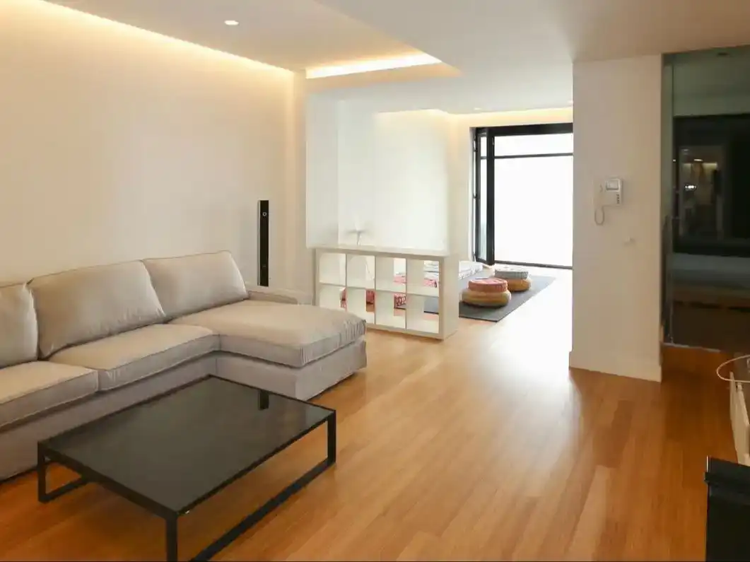 Sala d'estar de Casa adosada de lloguer en Benimaclet