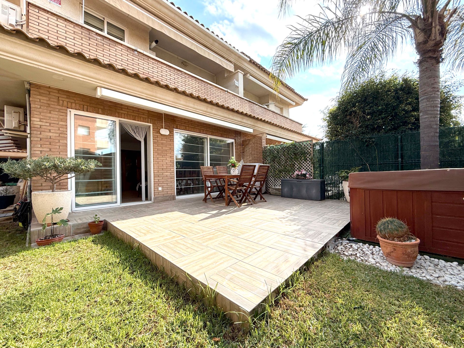 Terrace of Single-family semi-detached for sale in Cambrils  with Air Conditioner, Heating and Private garden