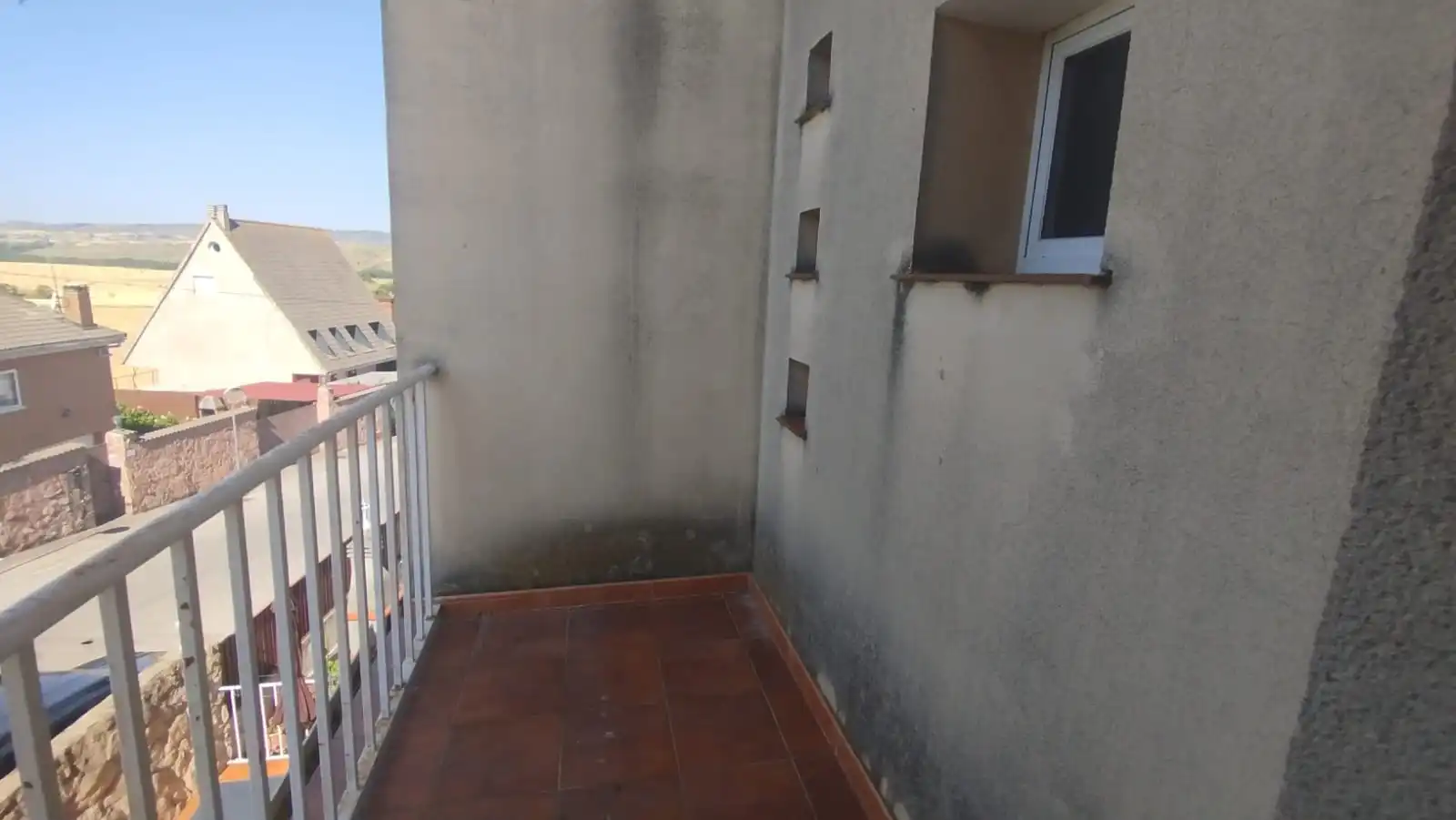 Terrassa de Casa adosada en venda en Uceda amb Calefacció, Jardí privat i Parquet