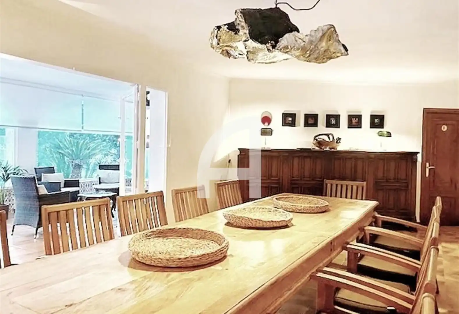 Comedor de Casa o chalet de alquiler en Mijas con Aire acondicionado, Calefacción y Terraza