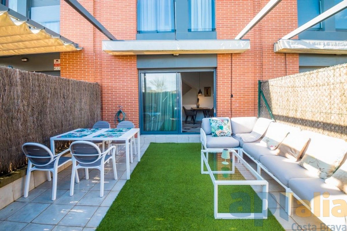 Terrace of Single-family semi-detached for sale in Castell-Platja d'Aro  with Air Conditioner, Heating and Private garden