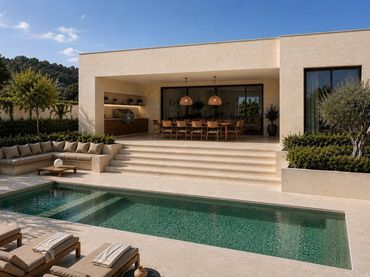 Villa mit Pool zum Verkauf in Carrer Carrer Mas Pallí
