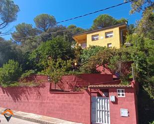 Vista exterior de Casa o xalet en venda en Monistrol de Calders amb Calefacció, Jardí privat i Terrassa