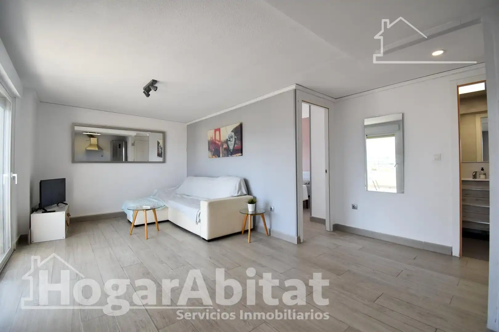Bedroom of Flat for sale in Miramar  with Air Conditioner, Terrace and Balcony