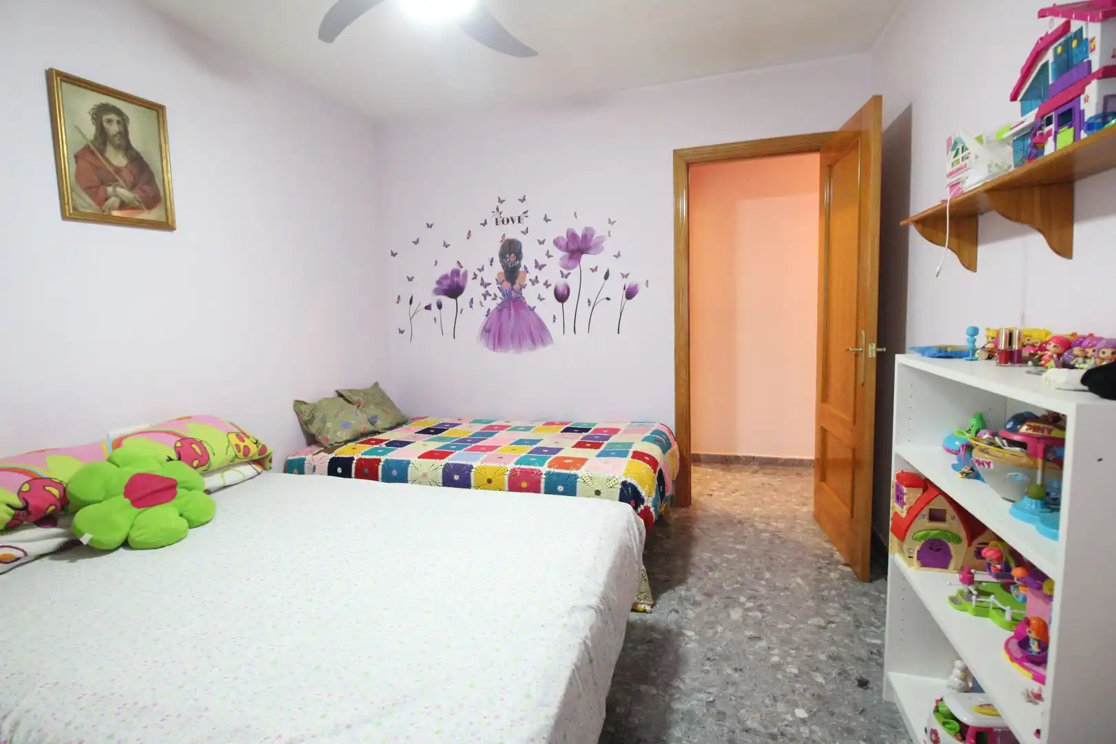 Schlafzimmer von Maisonette zum Verkauf in Alozaina mit Klimaanlage und Möbliert