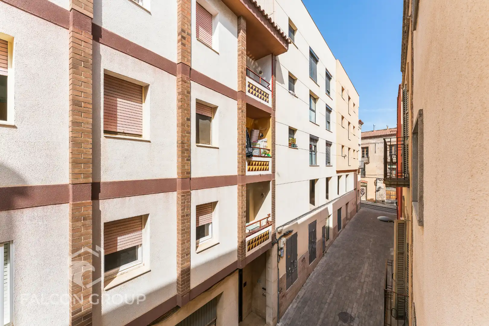 Vista exterior de Piso en venta en Valls con Amueblado y Balcón