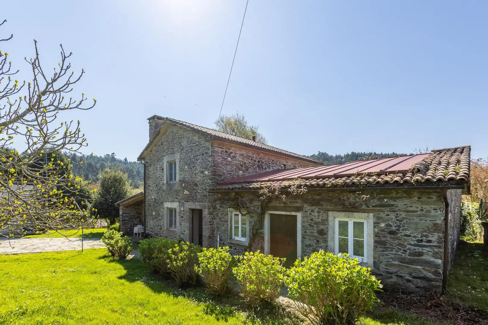 Vista exterior de Casa o chalet en venta en Cesuras con Jardín privado, Terraza y Trastero