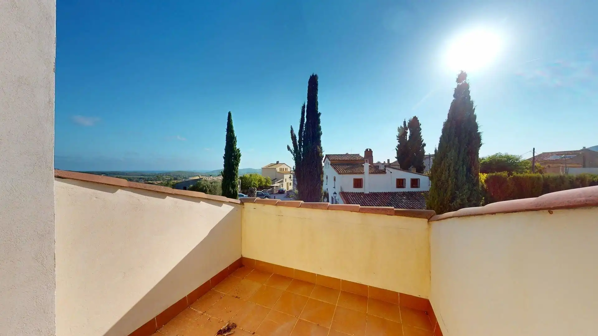 Vista exterior de Casa adosada en venta en Sant Pere de Ribes con Aire acondicionado