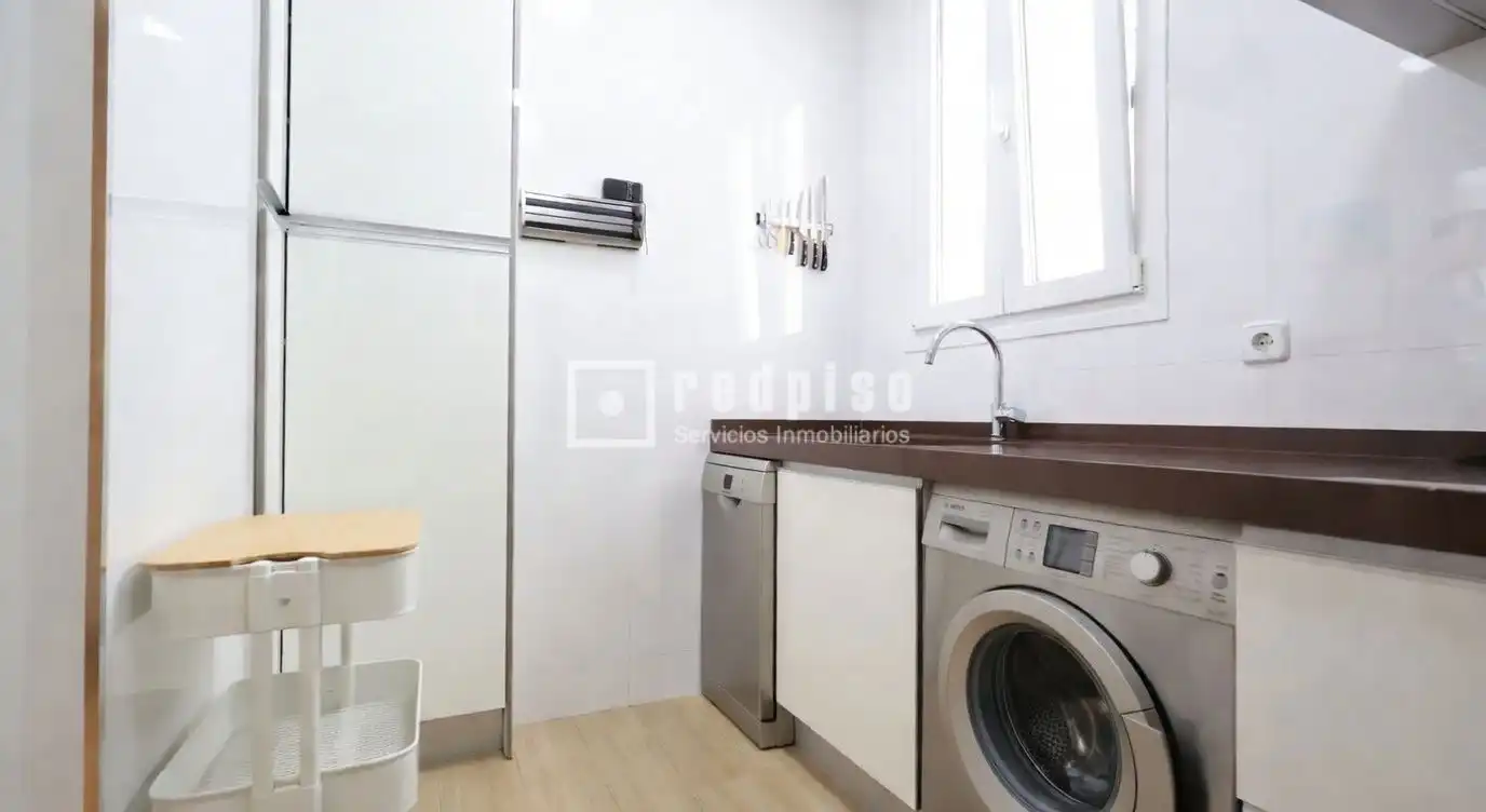 Cocina de Piso de alquiler en Madrid con Aire acondicionado y Calefacción