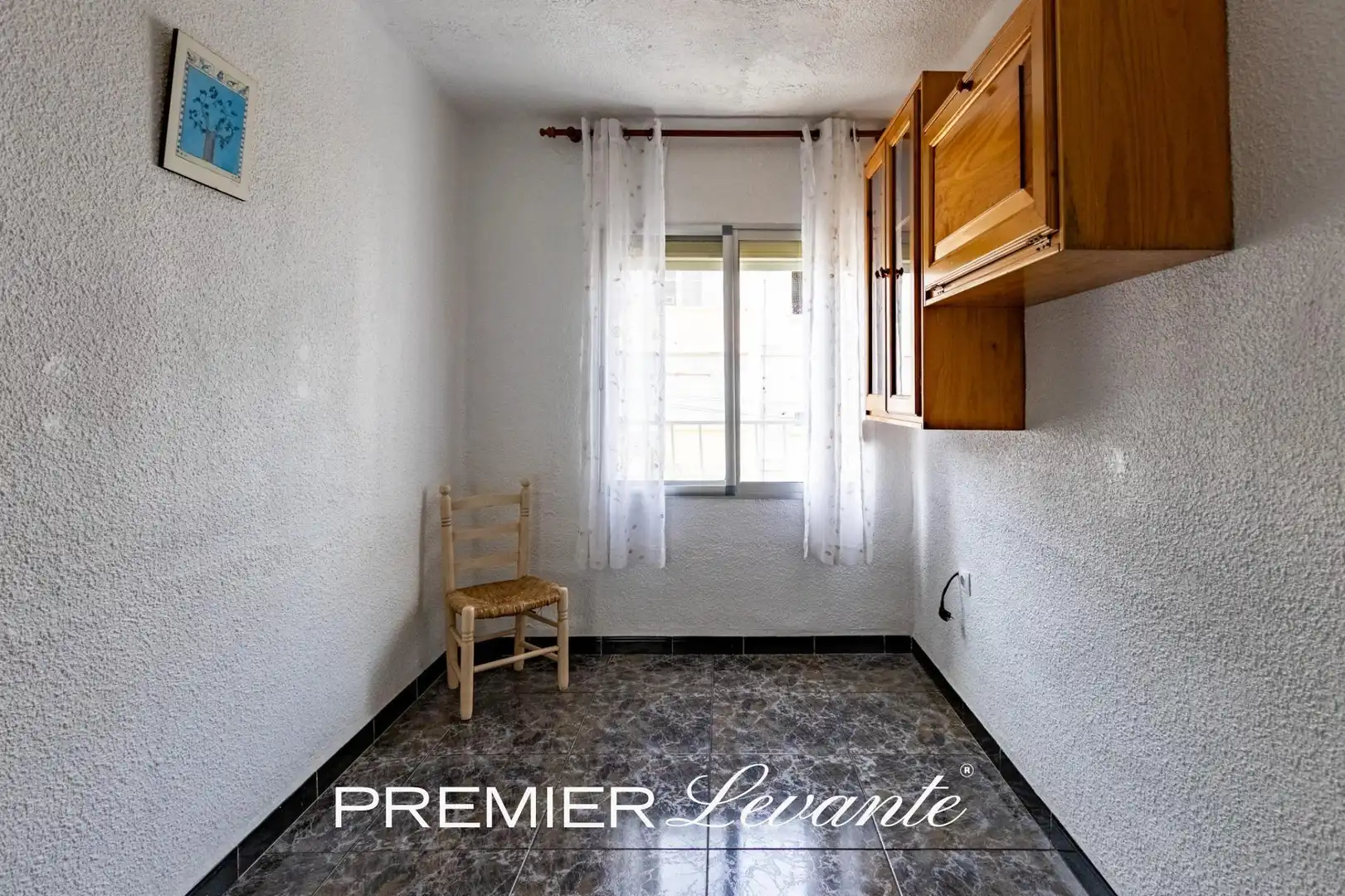 Bedroom of Flat for sale in Elda  with Air Conditioner