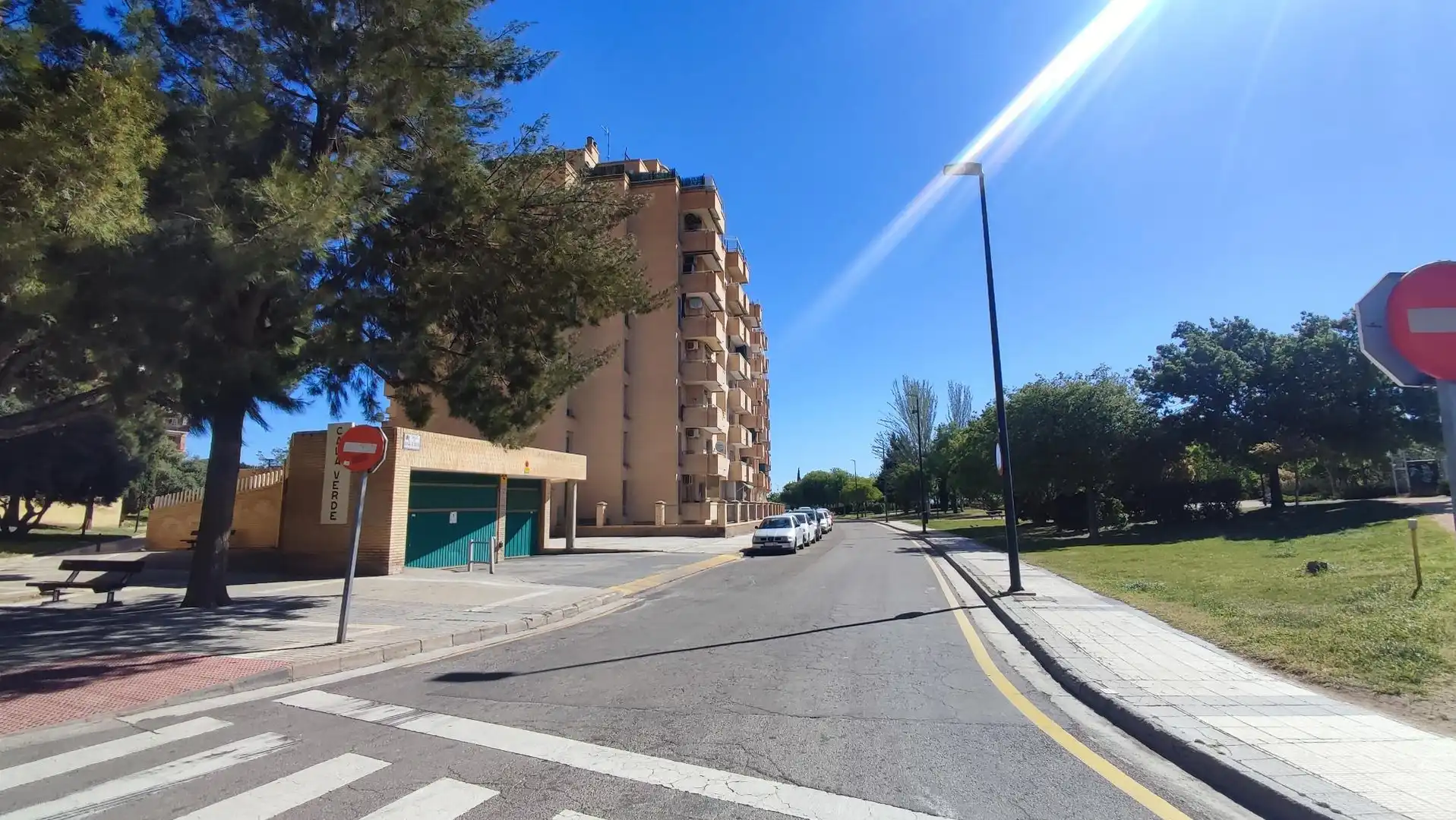 Exterior view of Flat for sale in Zaragoza  with Air Conditioner, Heating and Terrace