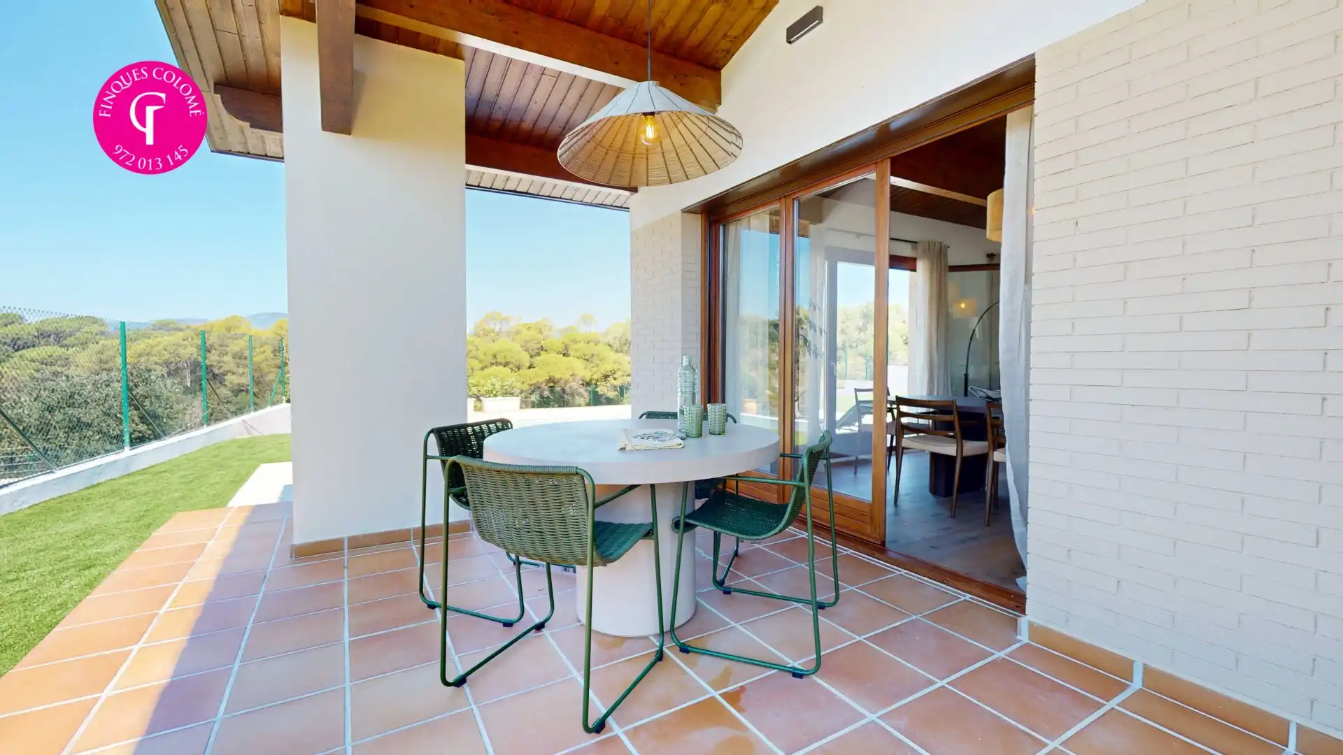 Terrace of Houses for sale in Sant Julià de Ramis  with Air Conditioner, Heating and Terrace