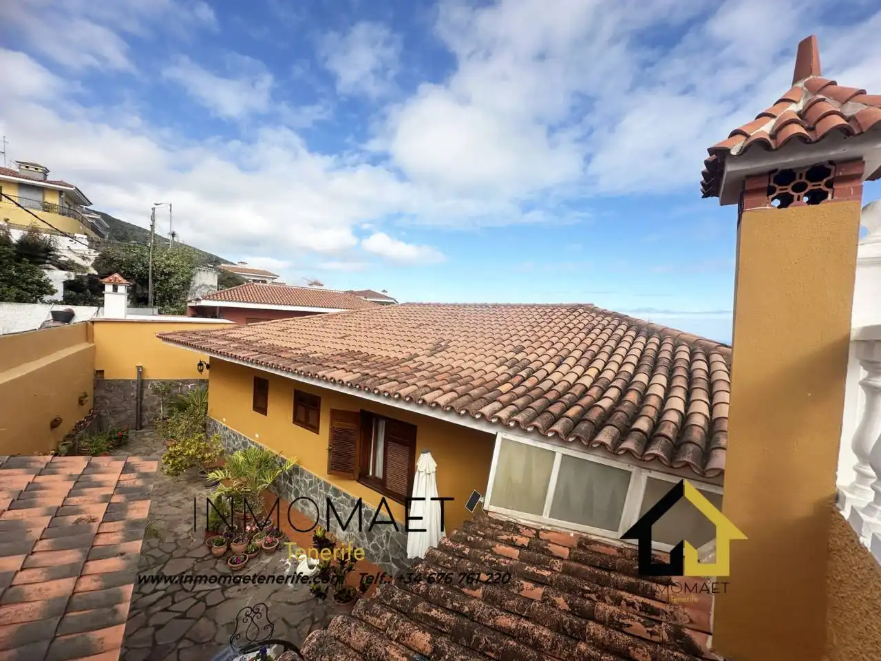 Vista exterior de Casa o chalet en venta en Icod de los Vinos con Aire acondicionado, Calefacción y Jardín privado