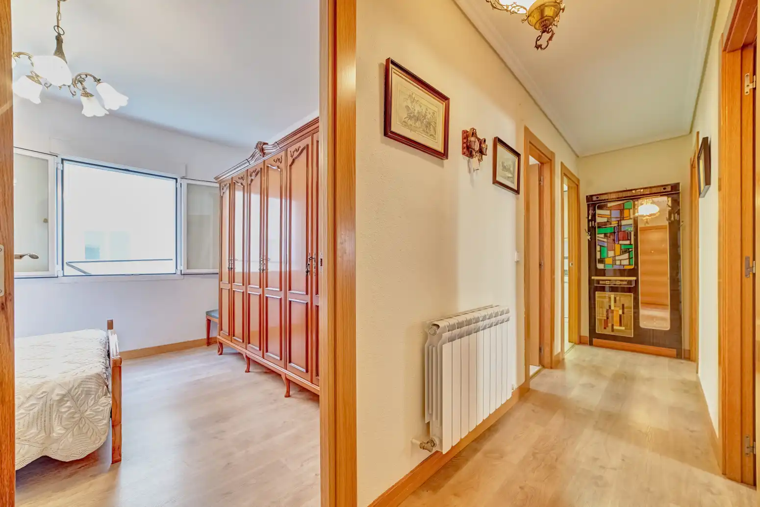 Piso en venta en Burlada / Burlata con Calefacción, Parquet y Balcón